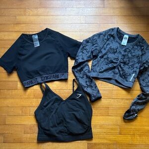 Gymshark Active Crop Bundle